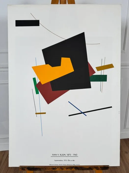 Ivan V. Kljun - Suprematismo, 1915 (Ed. Acte III, Firenze) *