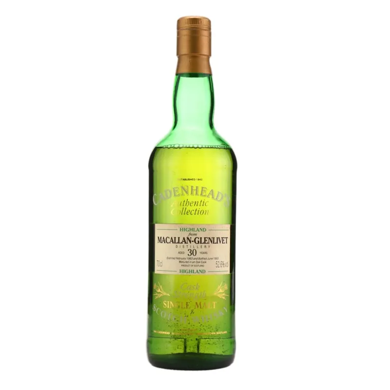 Macallan – 1963 Cadenhead's Authentic Collection 30 Year Old