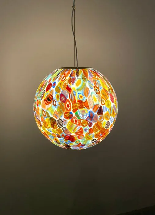 MIMU interior - Hanging lamp - Murrine Millefiori large D40 - Murano glass