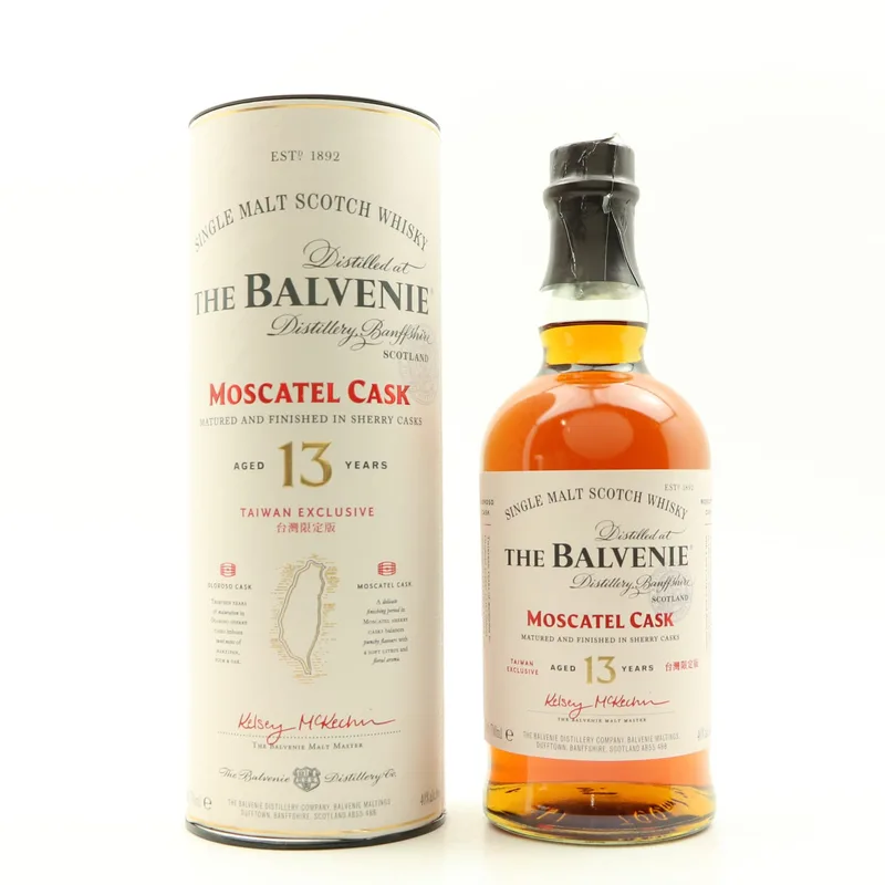 Balvenie – 13 Year Old Moscatel Cask Taiwan Exclusive (70cl, 40%)