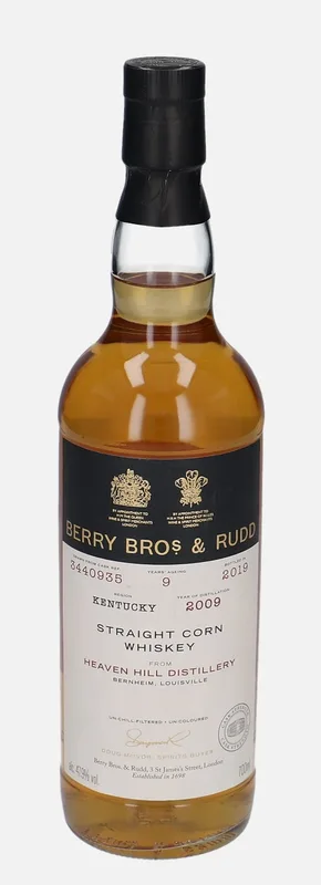 Heaven Hill – 2009 9 Year Old Berry Bros & Rudd