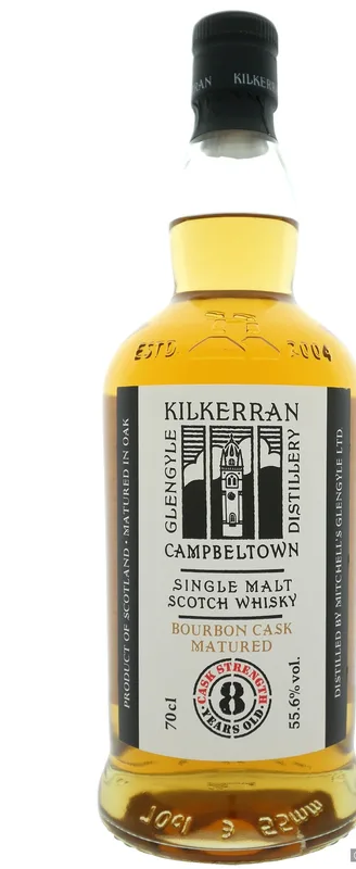 Kilkerran – 8 Year Old Bourbon Cask Strength