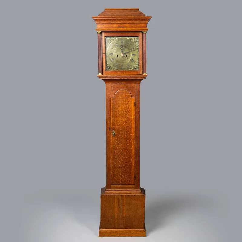 John Adams Cackmore, Oak Longcase Clock