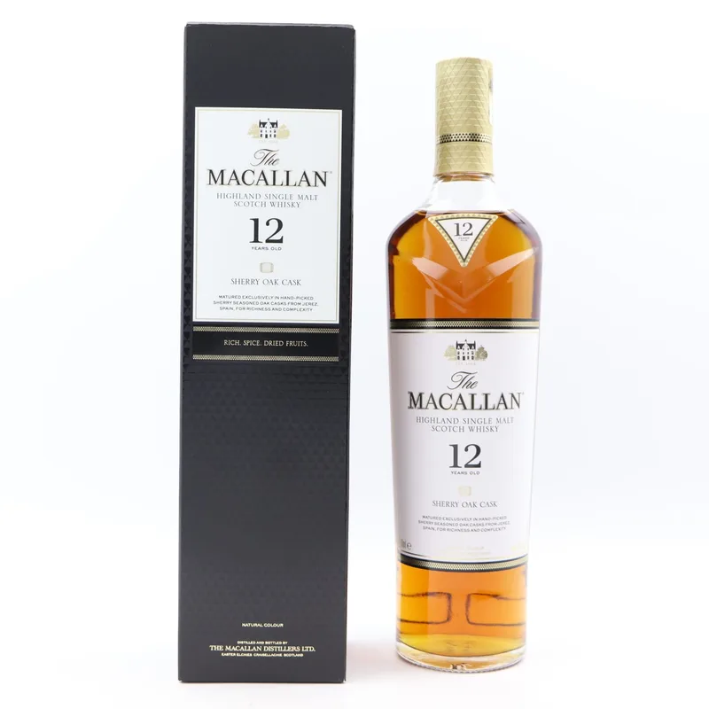Macallan – 12 Year Old Sherry Oak (70cl, 40%)