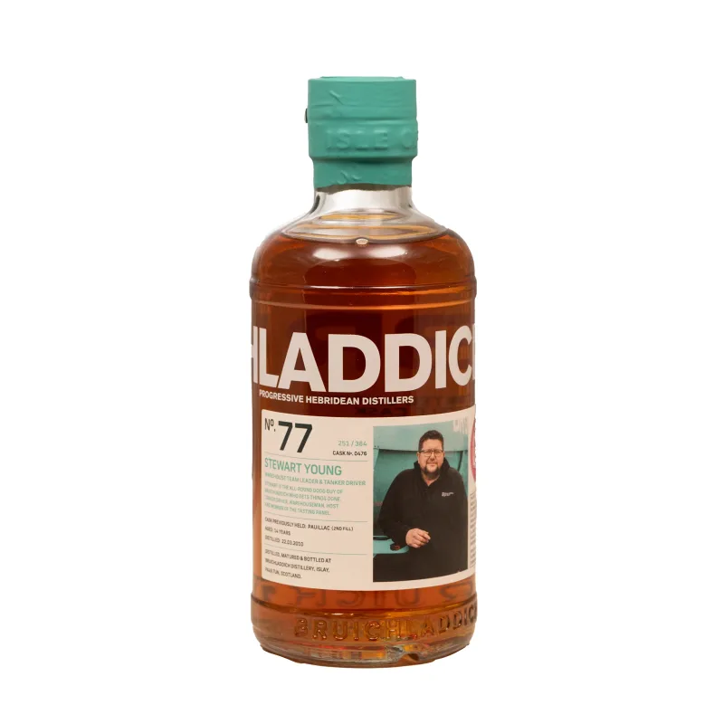 Bruichladdich – 14 Year Old Valinch No 77 Stuart Young (60.3%)