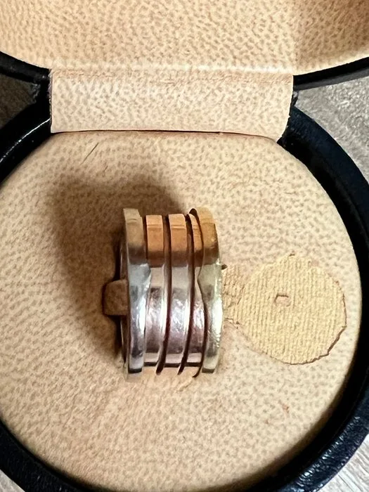 Bvlgari - Ring - B.zero 1 - 18 kt. Yellow gold, Rose gold, White gold