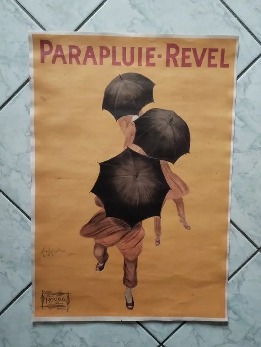 Leonetto Cappiello - Parapluie - Revel - 1970s