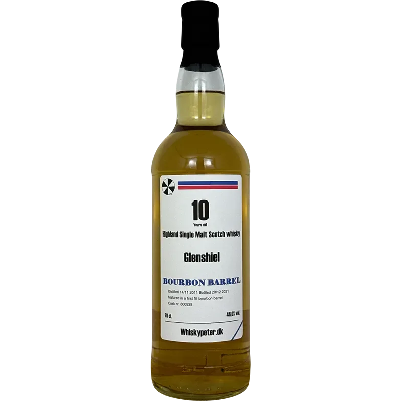 Glenshiel 10 Year Old 1st Fill Bourbon Barrel 46% (70cl, 46%)