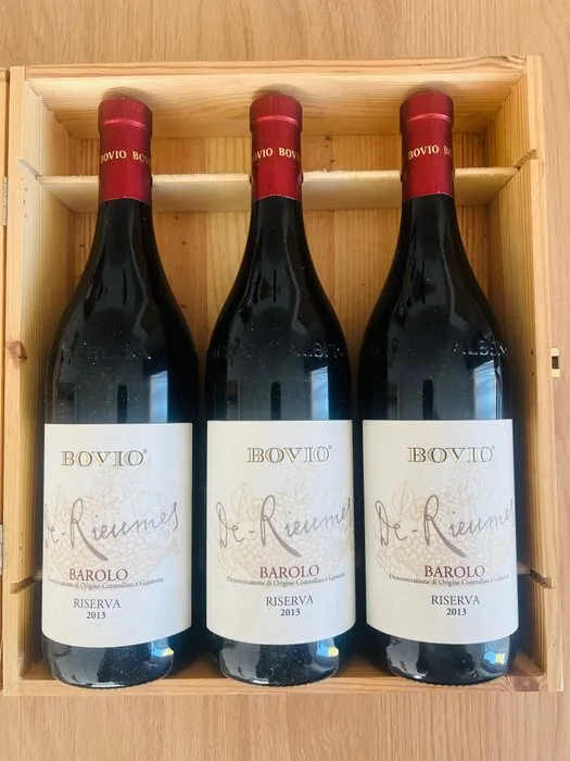 2013 Gianfranco Bovio De-Rieumes - Barolo Riserva, DOCG - 3 Bottles (0.75L)
