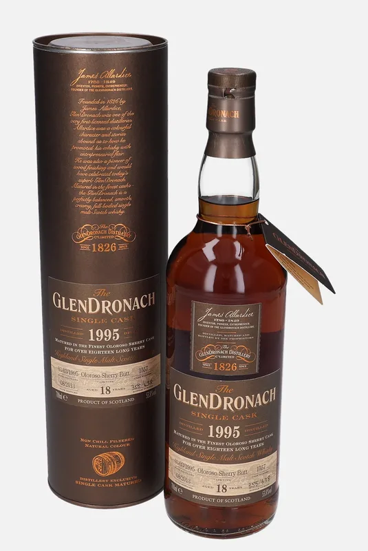 Glendronach – 1995 18 Year Old Single Cask