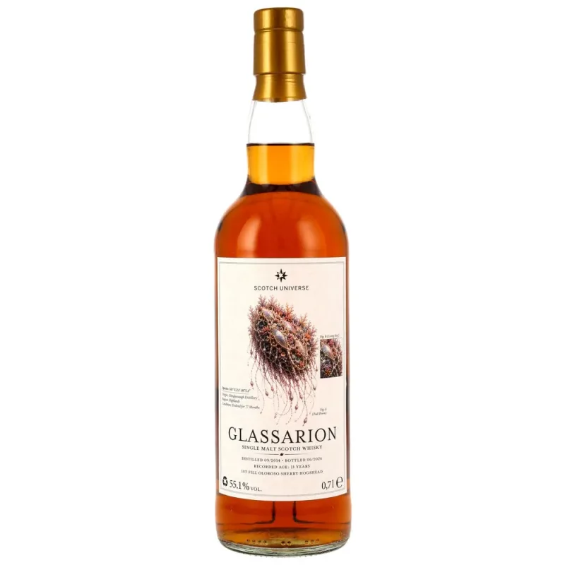Glenglassaugh – 11 Year Old 2014/2026 Glassarion Scotch Universe 1st Fill Oloroso Sherry Hogshead