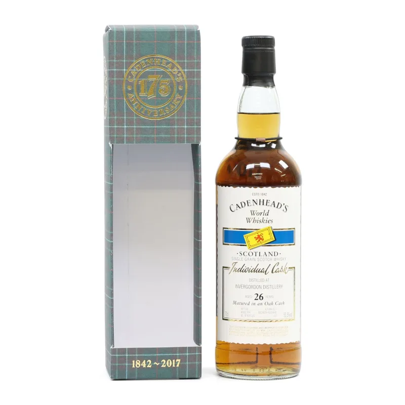 Invergordon – 26 Year Old Cadenhead's World Whiskies 175th Anniversary