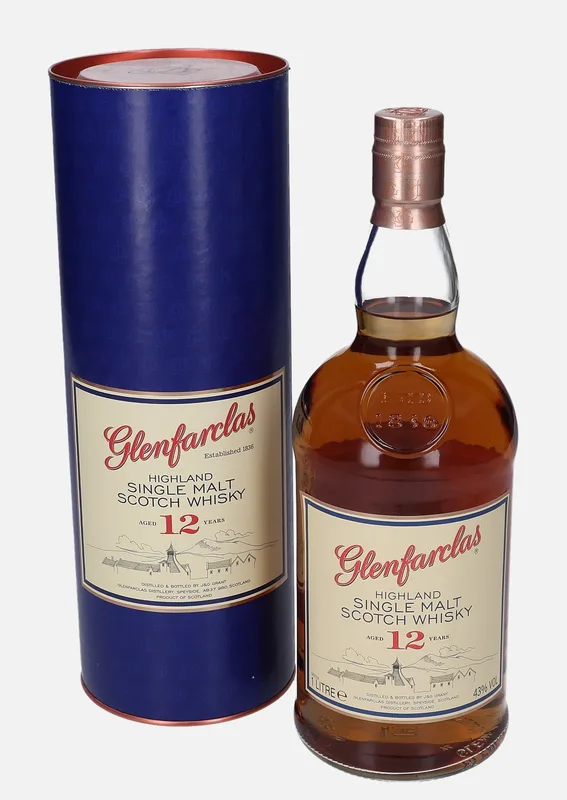 Glenfarclas – 12 Year Old (1L, 43%)