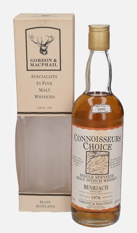 Benriach – 1976 Gordon & MacPhail Connoisseurs Choice
