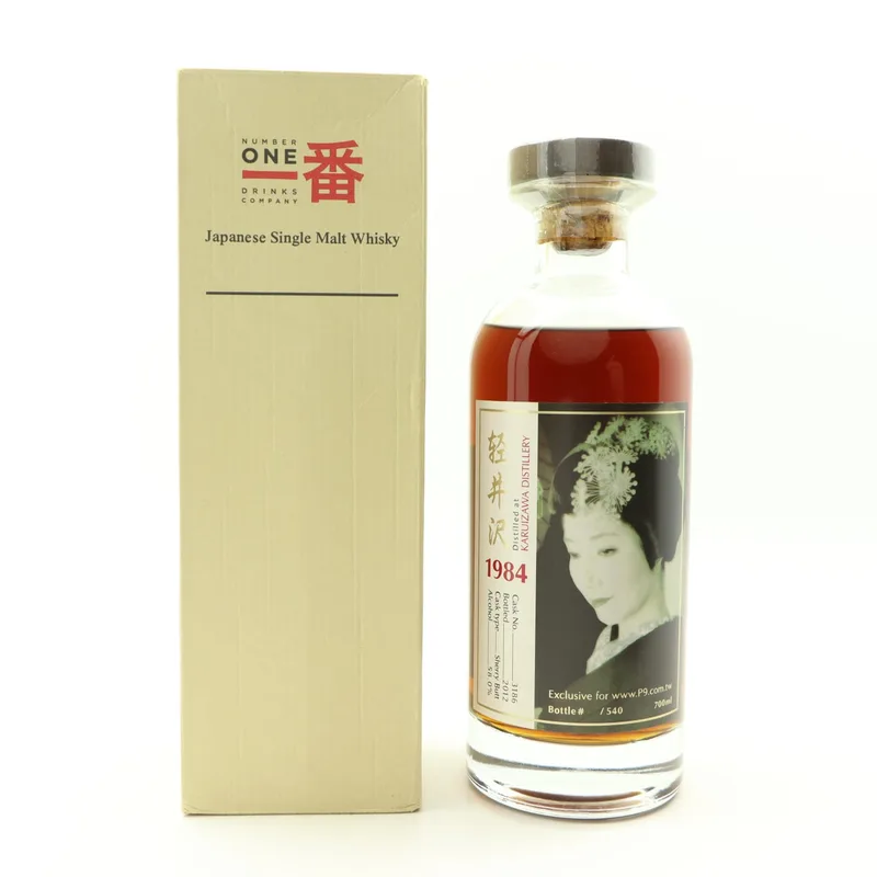 Karuizawa – 1984 Single Cask #3186 Exclusive For www.P9.com.tw (70cl, 58%)