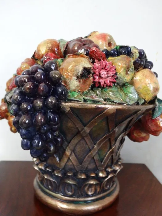 Decorative ornament - AK. - Netherlands - Hand-painted