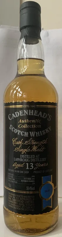 Laphroaig – 13 Year Old 1990 Bourbon Barrel