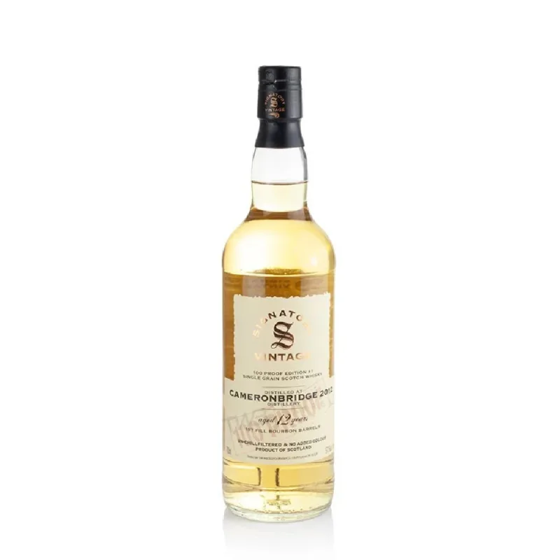 Cameronbridge – 12 Year Old 2012 Signatory Vintage 1st & 2nd Fill Oloroso Butts 100 Proof Edition #1 (2025)
