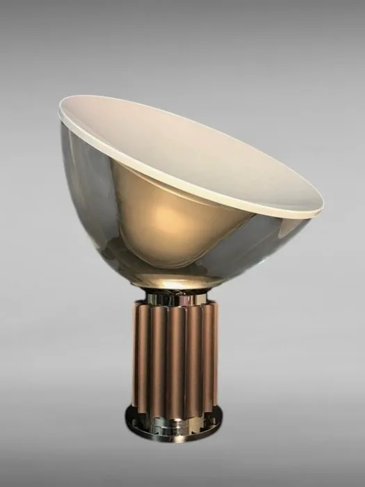 Flos - Achille & Pier Giacomo Castiglioni - Taccia small bronzo - Lamp - Metal, Glass No-RP