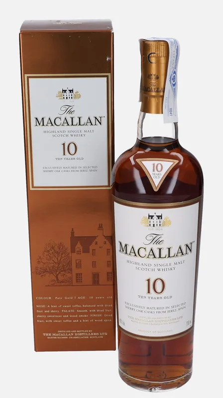Macallan – 10 Year Old (70cl, 40%)