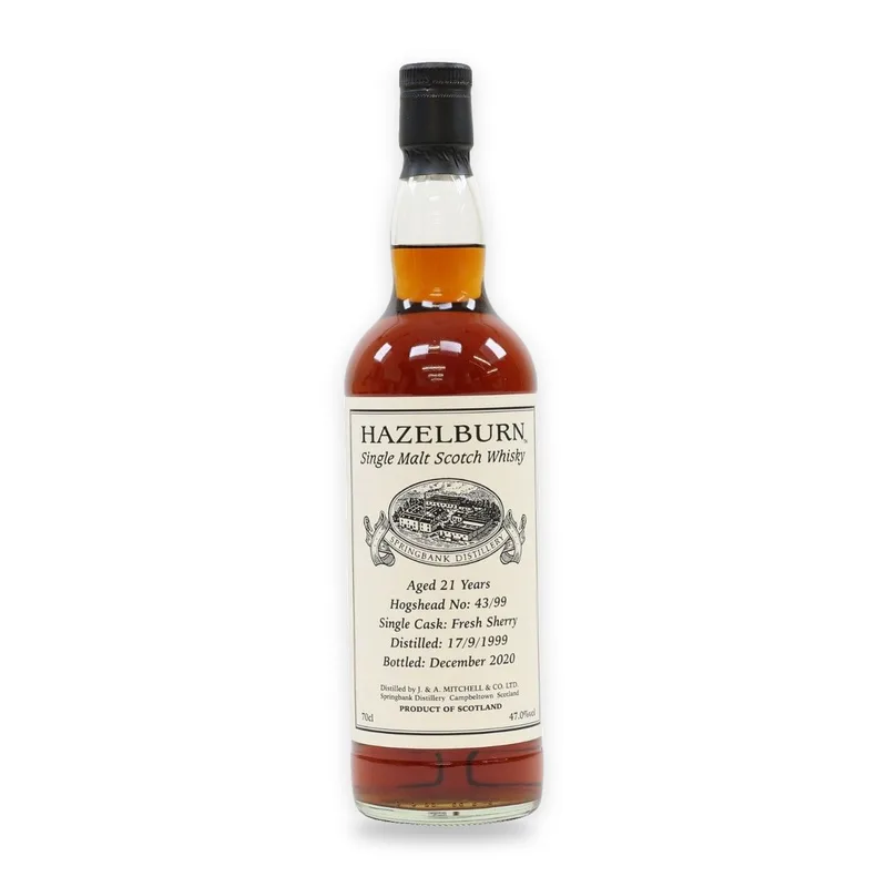 Hazelburn – 21 Year Old 1999 - Fresh Sherry Single Cask #43/99