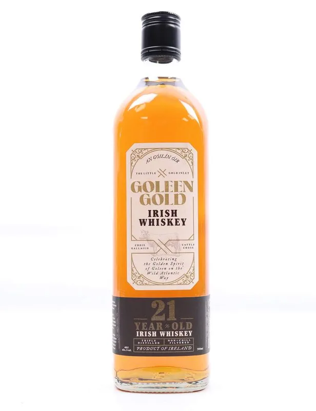 Goleen Gold 21 Year Old Irish Whiskey
