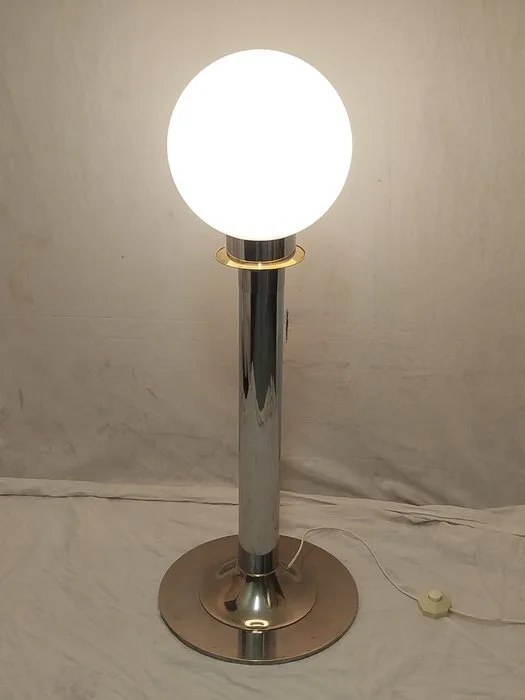 Lamp - Steel - Two-tone floor lamp