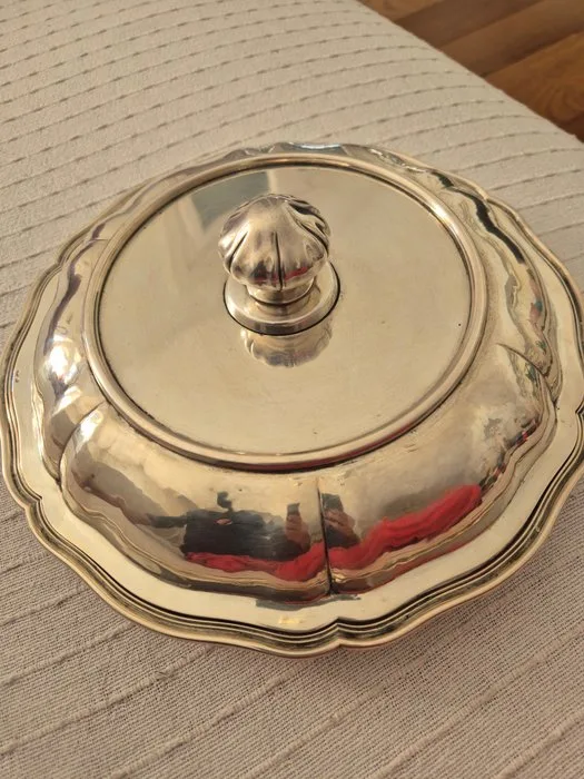 Missiaglia - Missiaglia - Vegetable dish (2) -.800 silver