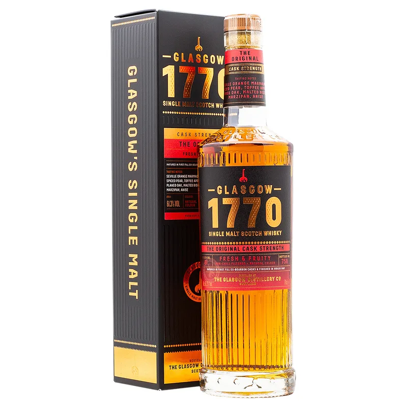 Glasgow 1770 The Original Cask Strength Batch No.01 (70cl, 61.3%)