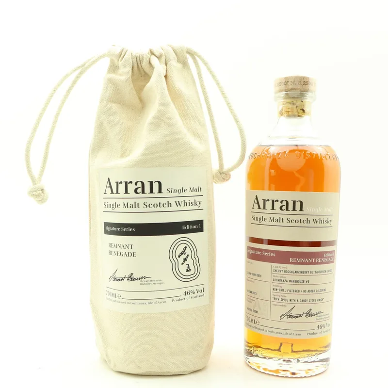 Arran – Signature Series Remnant Renegade Edition #1 (70cl, 46%)