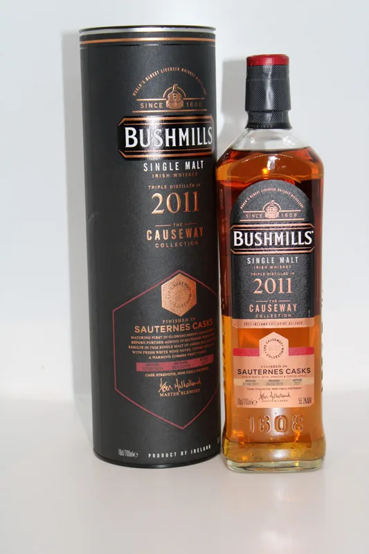 Bushmills – 2011 Causeway Collection Sauternes Cask (70cl, 56.3%)