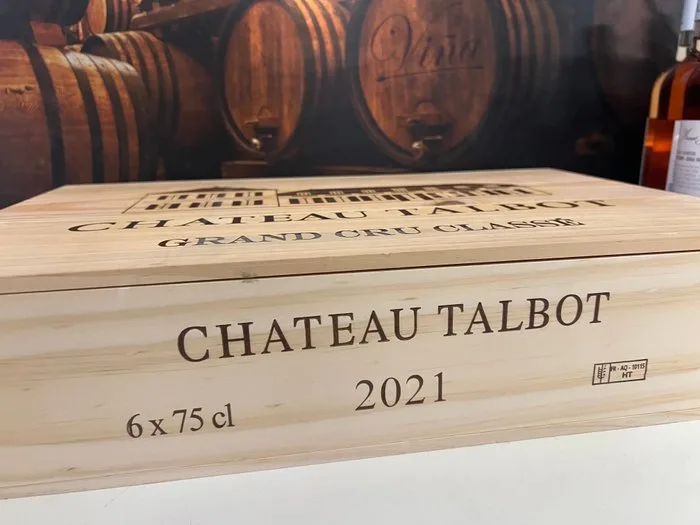 2021 Chateau Talbot - Saint-Julien Grand Cru Classé - 6 Bottles (0.75L)