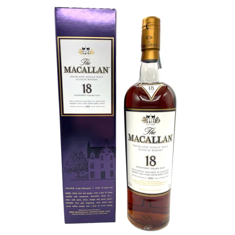 Macallan – 18 Years Old 1995 (70cl, 43%)