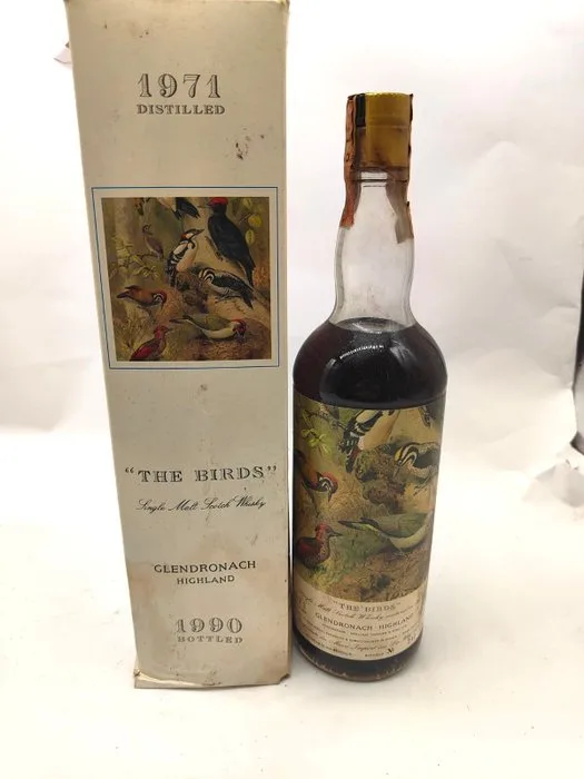Glendronach 1971 The Birds - Moon Import - b. 1990 - 75cl