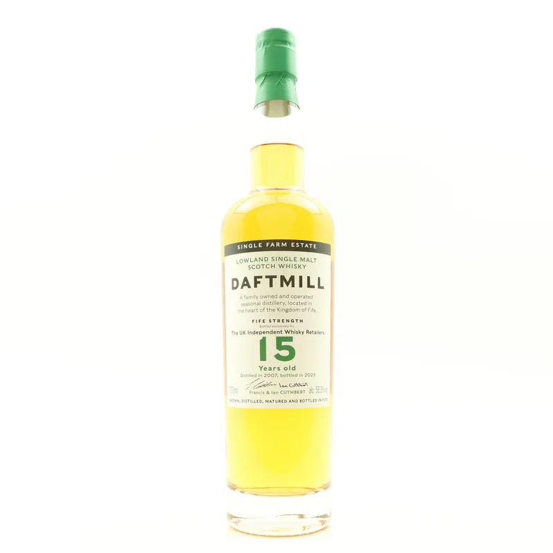 Daftmill – 2007 15 Year Old for The UK Independent Whisky Retailers (70cl, 56.3%)