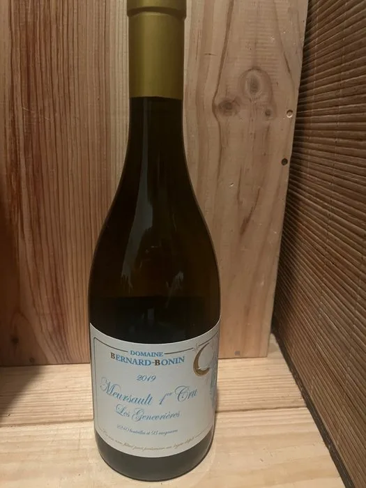 2019 Domaine Bernard-Bonin "Les Genevrières" - Meursault 1er Cru - 1 Bottle (0.75L)