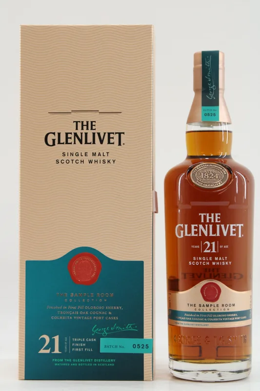 Glenlivet – 21 Years Old - The Sample Room Collection