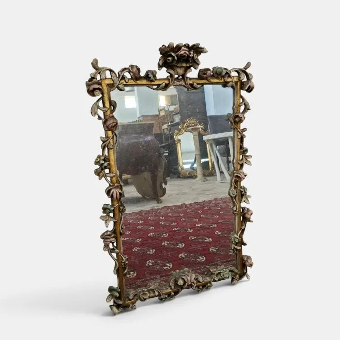 Wall mirror - Wood, Glass