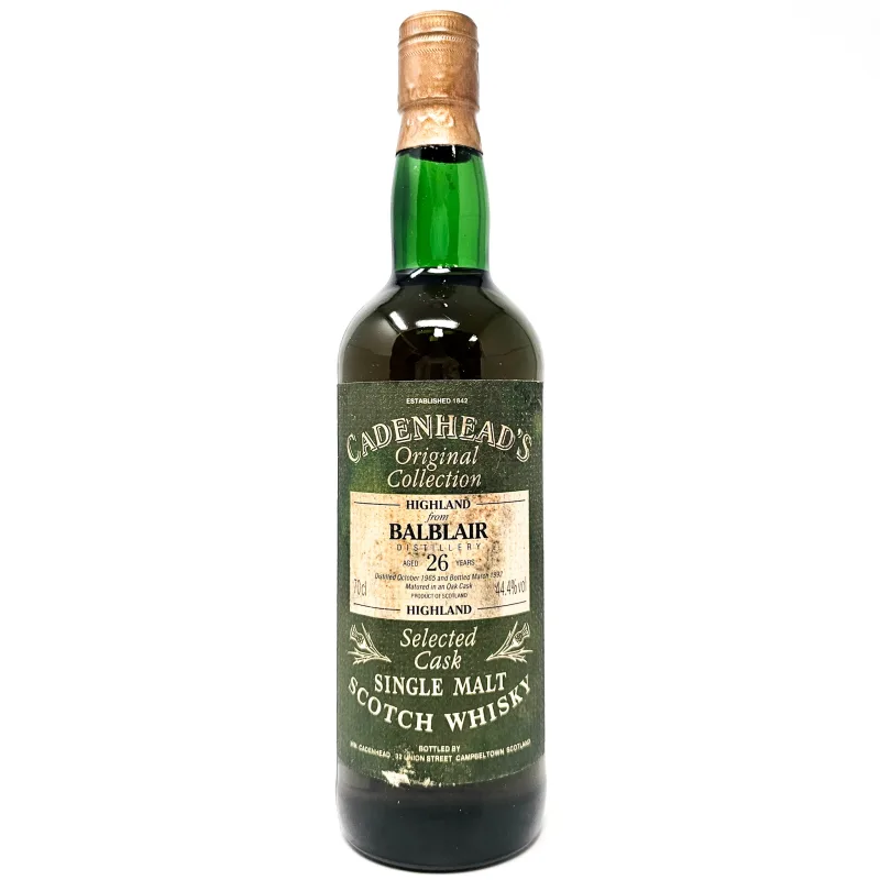 Balblair – 1965 26 Year Old Cadenhead's Original Collection