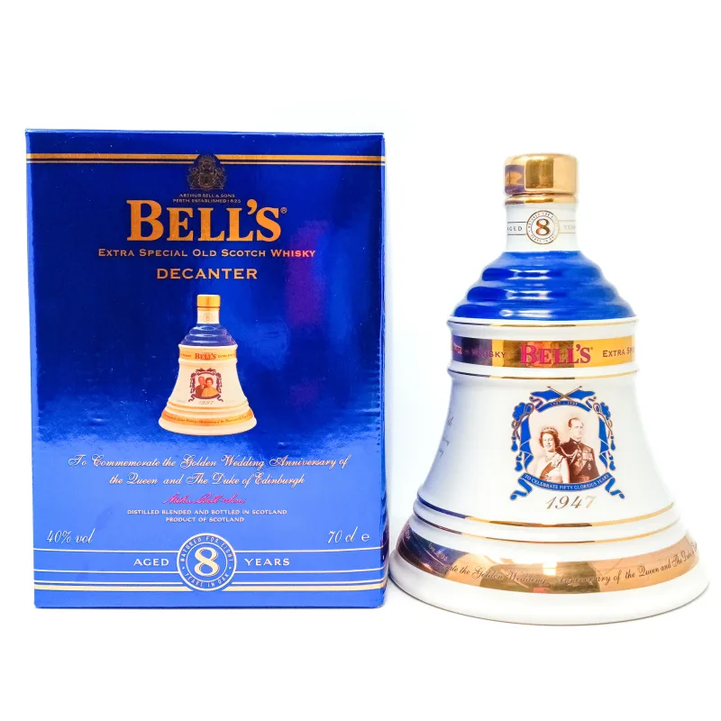 Bell's – Golden Wedding Anniversary Decanter 8 Year Old