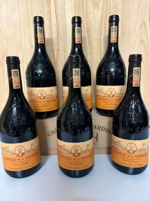 2023 Château de la Gardine "Cuvée des Générations Gaston Philippe" - Rhône, Châteauneuf-du-Pape - 6 Bottles (0.75L)