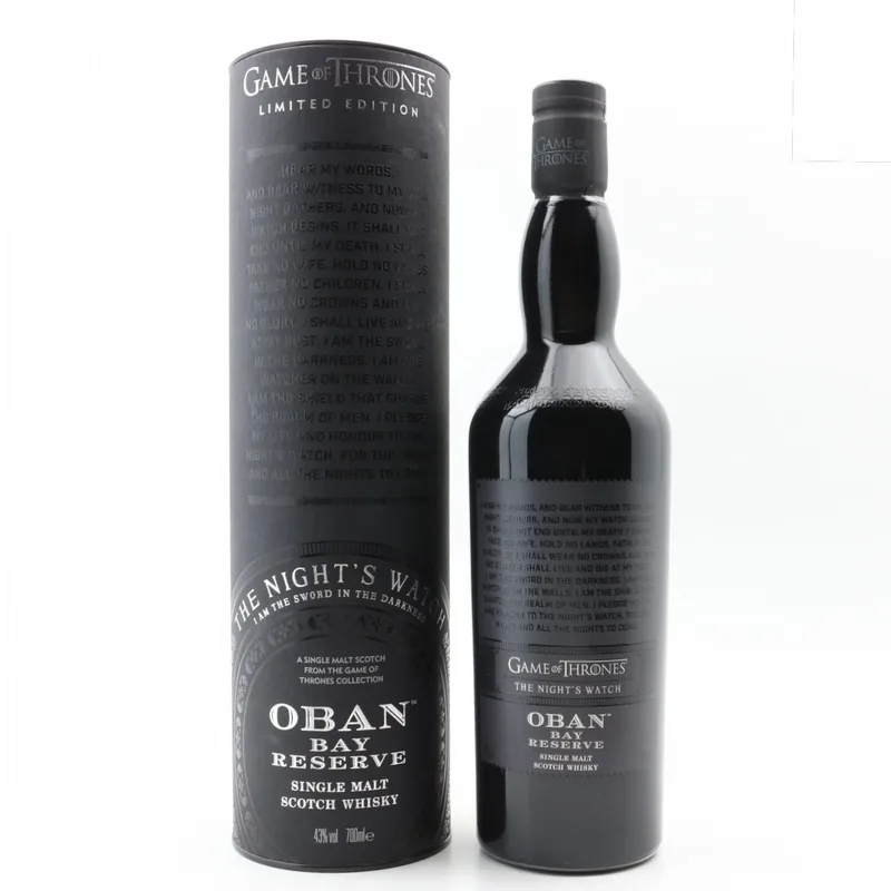 Oban Bay Reserve Game Of Thrones Series ‘The Night’s Watch’