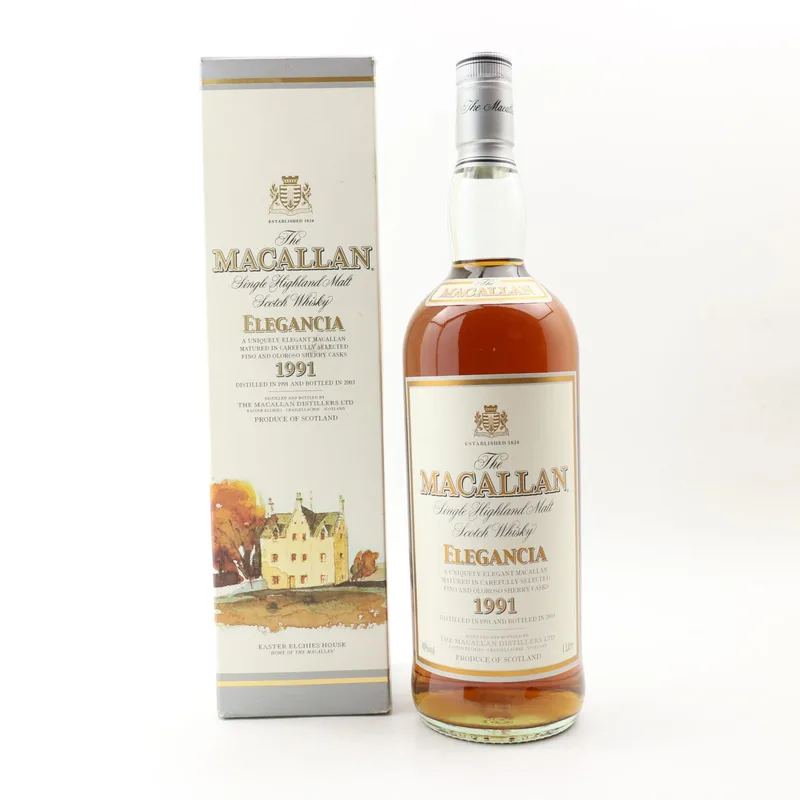 Macallan – 1991 Elegancia 1L (1litre, 40%)