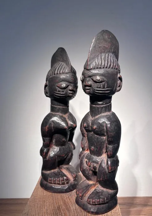 Yoruba twin figures - Ibeji figures - Yoruba - Nigeria
