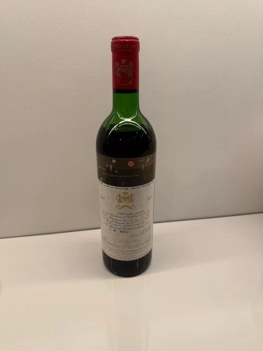 1971 Château Mouton Rothschild - Pauillac 2ème Grand Cru Classé - 1 Bottle (0.75L)