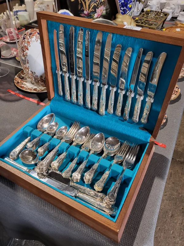 A Vintage Cased set of Cutlery