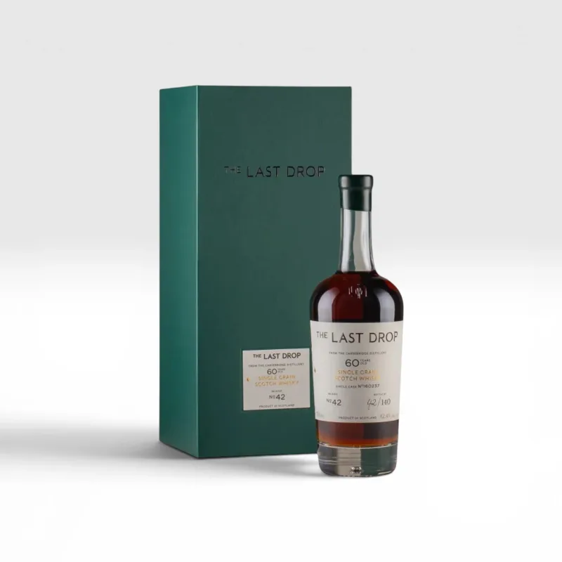 The Last Drop Carsebridge 60 Year Old Single Grain Scotch Whisky 1965 Cask #160237