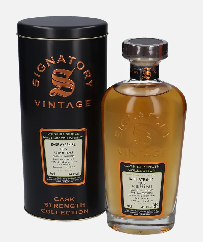Ladyburn – 1975 36 Year Old Signatory Vintage Scotch Whisky Co. Cask Strength Collection