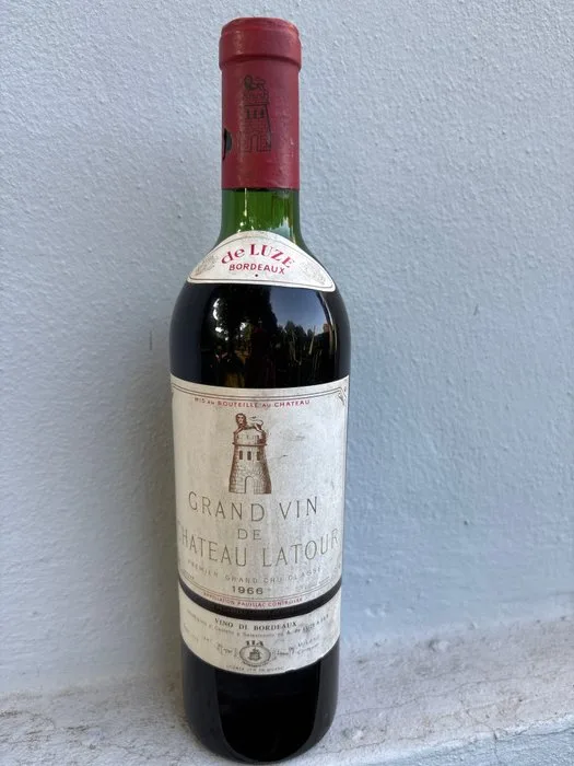 1966 Château Latour - Pauillac 1er Grand Cru Classé - 1 Bottle (0.75L)