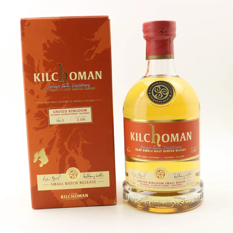 Kilchoman – United Kingdom Small Batch #3 (70cl, 49.1%)